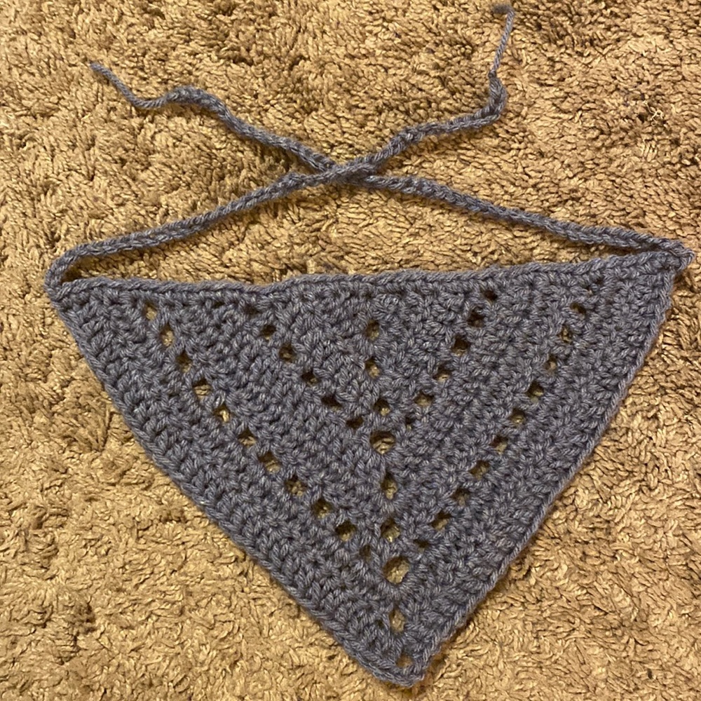 Handmade Crochet Tie Headband